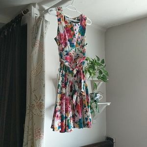 Ixia floral dress